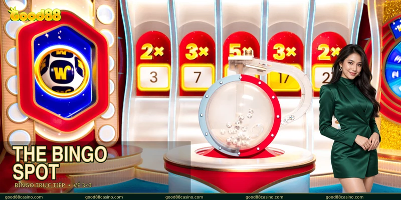 The Bingo Spot: máy rút bóng và Lucky Numbers trong bài giới thiệu GOOD88.